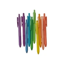 20/40 支鲜艳彩色中性笔 - 快干防晕染，可伸缩细 0.5 毫米笔尖，书写流畅，非常适合日记和笔记记录，多色办公用品 | 细头笔 | 舒适握感，书写笔，学校用品，海报着色，送给学生的精美礼物，完美的返校礼物 - 彩色 - 查看 5