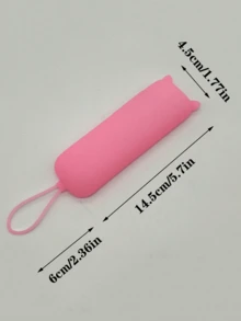 1 个 Roku 遥控器夜光硅胶保护套(不含遥控器)防摔加厚软猫耳朵适用于 Roku Streaming Stick 4K、Express 4K+、Premiere、Streambar、简易遥控器/语音遥控器带挂绳,硅胶遥控器套适用于 Roku 电视遥控器/Roku 简易遥控器/Roku 语音遥控器(不带耳机插孔)适用于学校、办公室、家庭、旅行、包、整理器、存储 - 彩色 - 查看 10