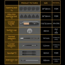 Set di 180 in 1 cacciaviti di precisione con punte magnetiche,kit multifunzione per riparazioni per telefono, laptop, elettronica e progetti fai-da-te