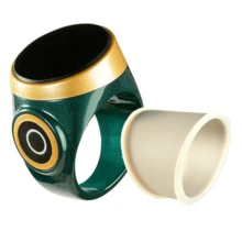 可充电静音铃声计数器，IPX8级防水铃声计数器，智能铃声计数器，带振动提醒的数字铃声计数器，便携式铃声计数器，祈祷时间追踪礼品 - 彩色 - 查看 5