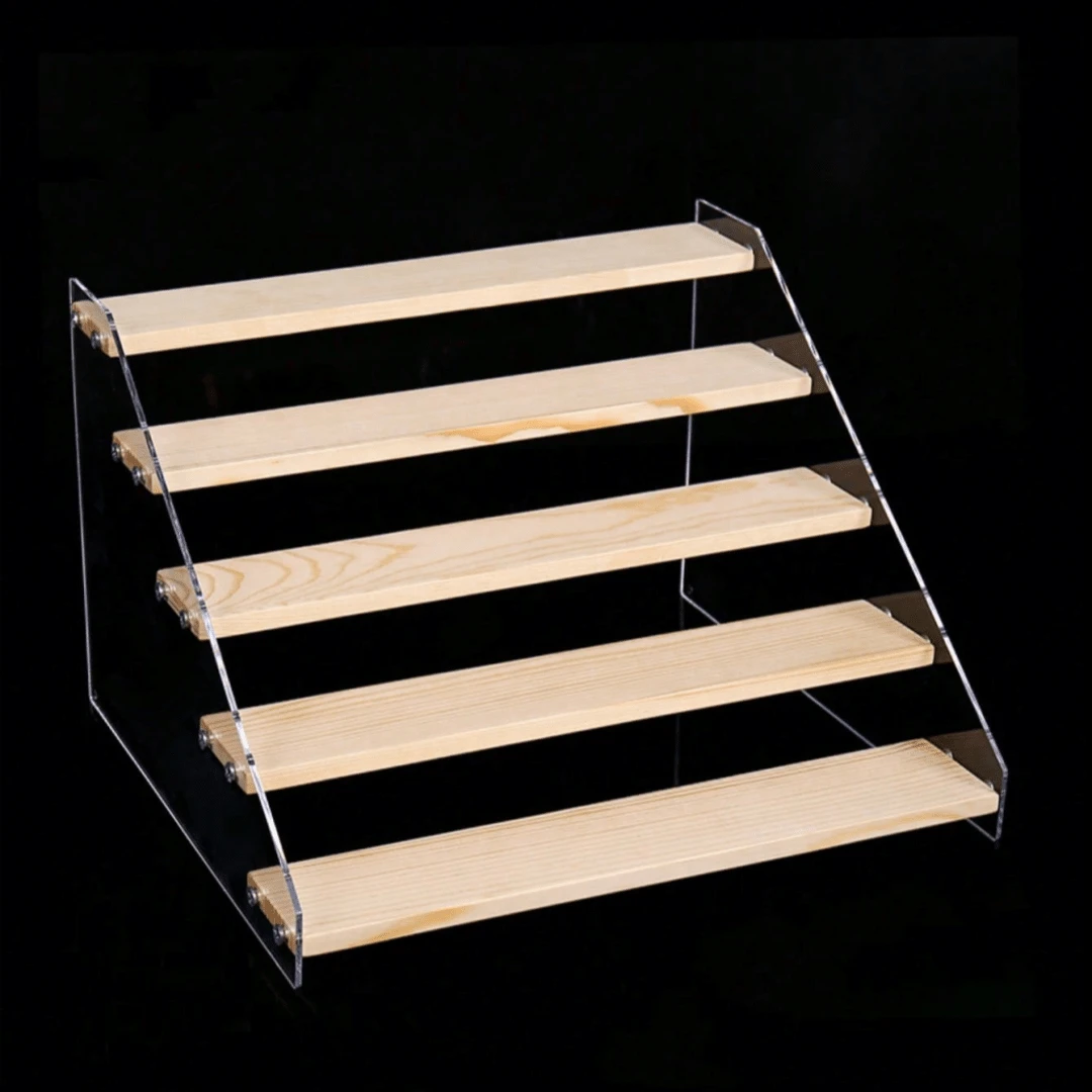 亚克力展示架，多层透明二维动漫人物模型展示架 - 透明 - 查看 1
