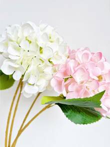 4 件人造花绣球花束，假花适用于墙壁、客厅、卧室、婚礼、派对装饰、桌面装饰。家居、桌面装饰、厨房、婚礼、餐桌、中心装饰、办公室、花园、户外、房屋、露台装饰、春季、夏季、秋季和冬季装饰