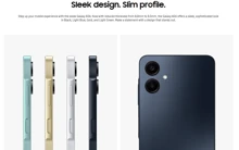 Samsung Smartphone desbloqueado a nivel mundial: Pantalla HD+ de 6.7" a 60Hz, Chipset MediaTek Helio G85, 4GB+128GB, Batería de 5000mAh y carga rápida de 25W, Android 14 (Oro/Negro/Azul)