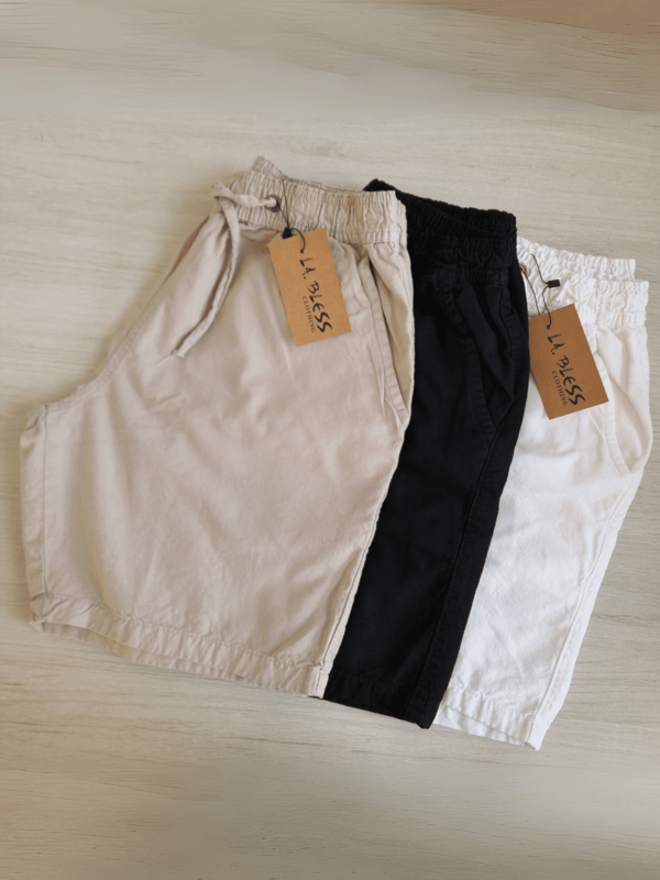 Kit 3 Shorts Masculinos Sarja Mauricinho Bermuda Premium Brim Tropez