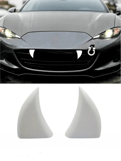 Söt Halloween-vampyrtänder, bildekoration, roliga monstertänder, perfekt bedårande bilpresent