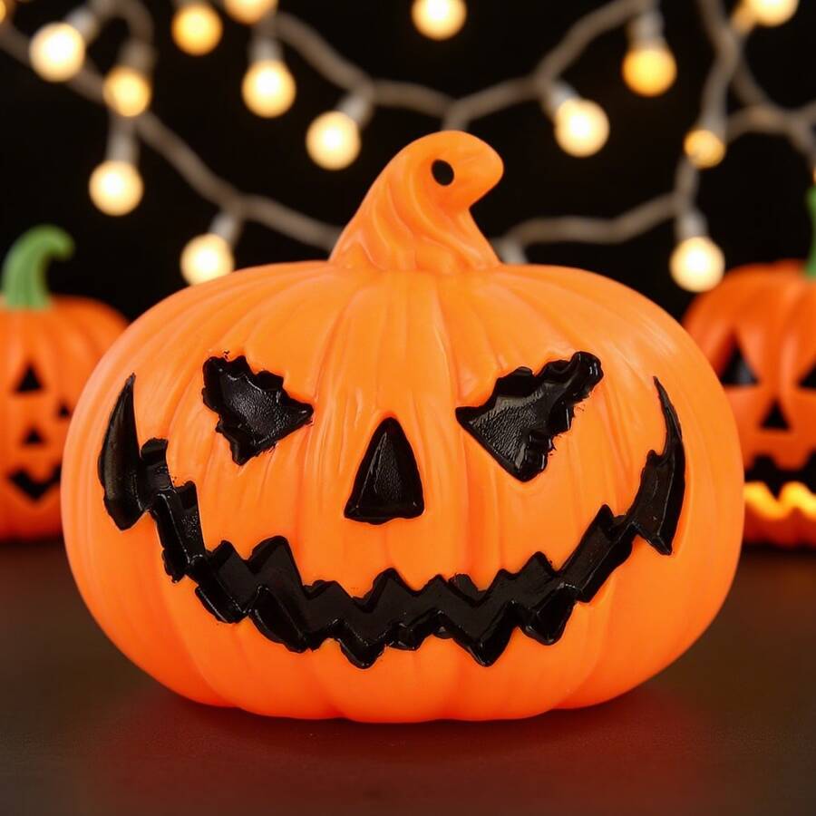 Evil Smile Pumpkin Lantern, Party Decorative Light