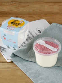 [25 Reusable Cups] 25 Leak Proof Reusable Plastic Cups With Lids And Spoons | , Suitable For Cakes, Puddings, Desserts, Hot And Cold Drinks | Ideal For Parties, Takeaways And On-The-Go, Party Essentials, Fun Cup Design, Durable Plastic - Transparent - View 6