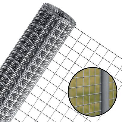 Telas MM Tela Soldada 25mm Multiuso Portões Pets Jardim 10m X 0,50m