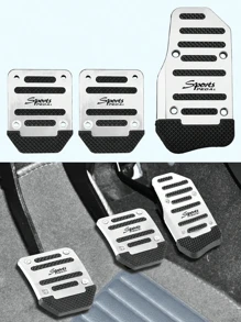 2/3 szt. pedałów hamulca samochodowego, antypoślizgowe nakładki na pedały samochodowe, pedał hamulca do skrzyni biegów manualnej/automatycznej, akcesoria samochodowe