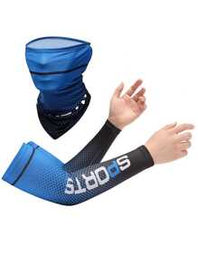 Kühlmanschetten, Sommer Kühlarmbänder zum Radfahren, Outdoor, Fischen, Motorradfahren, UV-Schutz Armschoner