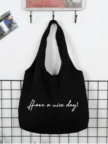 女士纯色手提包，大容量，礼品，DIY，生日礼物，旅行，上学，万圣节，圣诞节，可定制照片，可定制名字，适合旅行，旅行必备，女士托特包