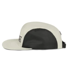 Boné Five Panel Clean Versátil Estiloso Aba Reta Ajuste Em Fitão Strapback