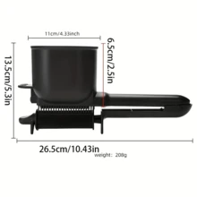 1 件套涂抹器染色刷滚筒，用于涂抹染发剂、漂白剂、烫发液、智能染发工具、返校、旅行度假必需品、女士发饰