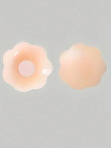 12pcs Silicone Nipple Cover Reusable Women Breast Petals Lift Invisible Bras Pasties Bra Padding Sticker Patch Adhesive Pads(2/6/12pcs) - Multicolor - View 7