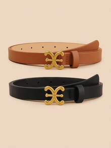 两件套女士腰带，时尚连衣裙腰带，可搭配各种连衣裙或夏季、秋季、万圣节服装