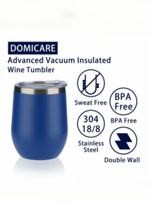 Taza de 12 onzas de gran capacidad de acero inoxidable dedicada al mate, botella de agua aislada de fondo redondeado y minimalista, taza para el hogar - Multicolor - Ver 5