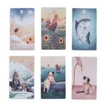 Tarocchi con uno stile artistico unico, Deck Soul Trees Ascension/Fauna Belle Tarot/Sea Witch Tarot/The Cosmic Coven Tarot, adatti per giochi di gruppo, lettura del futuro e raduni festivi, adatti a persone di tutte le età!