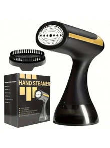 SEAGO Vaporizador de ropa portátil de 1500W, 1 ajuste de calor, temperatura de vapor de 130°C, capacidad del tanque de agua de 300ML, vaporizador de ropa de alta calidad, apto para viajes, uso doméstico, vuelta al colegio, artículos de viaje