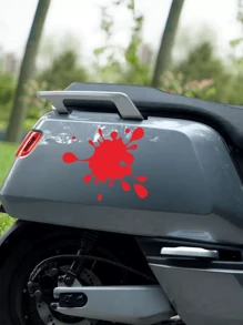 Water Droplet Car Sticker Funny Car Scratch Cover Car Body Sticker Paint Stain Personalized Creative Car Rear Window Waterproof Sticker