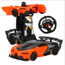 1 件撞击变形玩具车、遥控车、儿童玩具车、玩具、赛车、汽车游戏、男孩游戏、女孩游戏、精美礼物