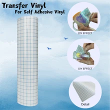 Transfer Film Plotter For Plotter Film Vinyl-30.5X150CM,Transfer Film Plotter For Cups, Windows And Stickers