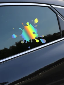 Water Droplet Car Sticker Funny Car Scratch Cover Car Body Sticker Paint Stain Personalized Creative Car Rear Window Waterproof Sticker