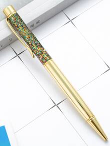 1/2/5/10/20 chiếc Bút bi lấp lánh hình cát lún có in logo/văn bản tùy chỉnh, Mực gốc dầu, Bút thời trang sang trọng, Thích hợp làm quà tặng đám cưới, Quà tặng trở lại trường, Sử dụng hàng ngày cho văn phòng/học sinh/giáo viên, Quà tặng hoàn hảo cho bạn bè, gia đình, đồng nghiệp - Nhiều màu - Xem 45