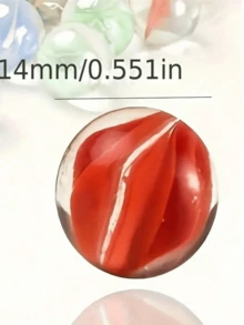 彩色玻璃珠，多色装饰玻璃珠，适用于水族馆、花瓶填充物和珠子游戏