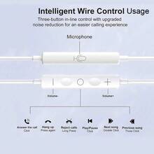 USB C 耳机兼容 15 C 型耳塞有线耳机带麦克风和遥控器防噪兼容 16/16 Plus/16 Pro/16 Pro Max，兼容 15 系列、Galaxy S24/S23/S22、Car Play、iPad、Pixel-Grey