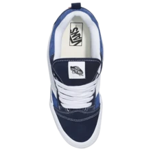 Vans Knu Skool Casual Sneakers Navy Unisex Shoes - Navy Blue - View 4