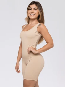 Fitness Jumpsuit Second Skin Petticoat Gym Shaper Reducer Women's Butt Lift Romper