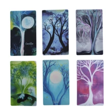 Tarocchi con uno stile artistico unico, Deck Soul Trees Ascension/Fauna Belle Tarot/Sea Witch Tarot/The Cosmic Coven Tarot, adatti per giochi di gruppo, lettura del futuro e raduni festivi, adatti a persone di tutte le età!