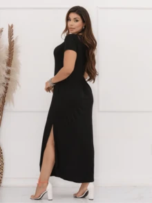 Women Dresses - màu đen - Xem 3