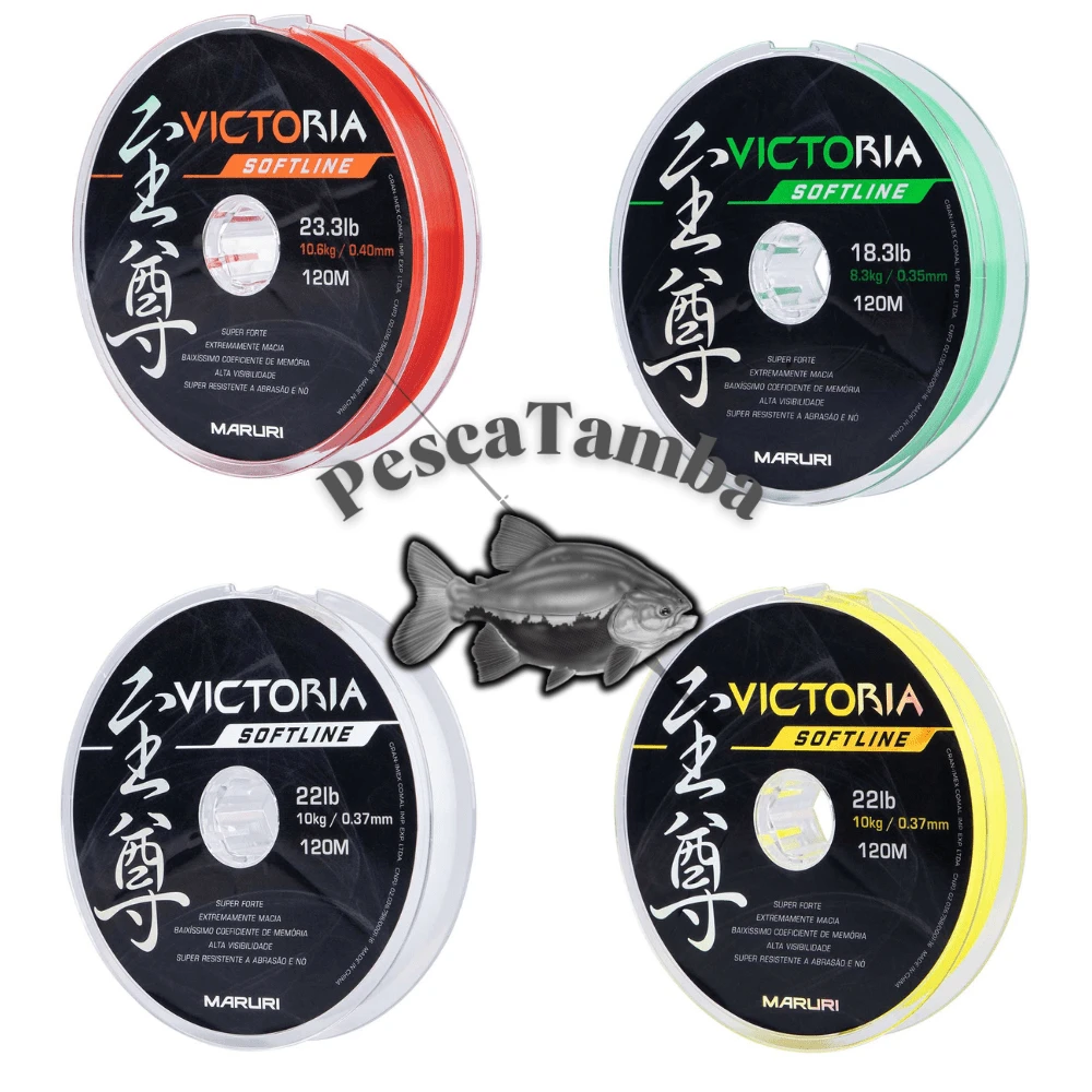 Maruri Victoria Softline Mono Line 120 Meters - Choose Color And Gauge - White - View 1