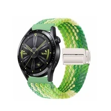 Dây đeo đồng hồ dệt từ tính 22mm, tương thích với Garmin Venu 3/Venu 2/Vivoactive4/Forerunner 265/Forerunner 265 Music/Forerunner 255/Forerunner 255 Music, Galaxy Watch3 45mm/Galaxy Watch 46mm/Gear S3 Classic/Gear S3 Frontier, HW Watch GT5& GT5 Pro GT4&GT3&GT3 Pro&GT 2 46mm/Watch 4/Watch 4 Pro, dây đeo thay thế tháo nhanh, Amazfit BIP5/GTR 4/GTR 3/GTR 3 Pro/GTR 2/3 StratoS Watch, dây đeo cổ tay bằng nylon co giãn có khóa từ tính. - 22mm - Xem 44