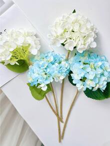 Bó hoa cẩm tú cầu nhân tạo 4 bông, thích hợp để trang trí tường, phòng khách, phòng ngủ, đám cưới, tiệc tùng, bàn ăn. Thích hợp cho nhà cửa, bàn làm việc, nhà bếp, đám cưới, bàn ăn, vật trang trí trung tâm, văn phòng, vườn, ngoài trời, sân nhà, thích hợp cho mùa xuân, hè, thu, đông. - Nhiều màu - Xem 6