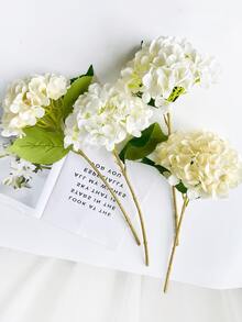 4 件人造花绣球花束，假花适用于墙壁、客厅、卧室、婚礼、派对装饰、桌面装饰。家居、桌面装饰、厨房、婚礼、餐桌、中心装饰、办公室、花园、户外、房屋、露台装饰、春季、夏季、秋季和冬季装饰 - 彩色 - 查看 7