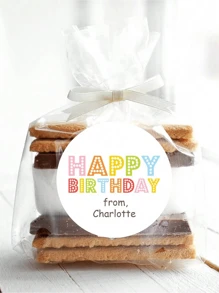 30-1000 件 3cm/4cm/5cm/6cm/7cm/8cm 定制防水贴纸 | 个性化贴纸 | 徽标贴纸 | 商务贴纸 | 标签 | 邮资标签 | 订单贴纸 | 婚礼贴纸 | 派对贴纸 | 生日贴纸 | 万圣节贴纸 | 圣诞节贴纸 | 独立日贴纸 | 感恩节贴纸 | 全息贴纸 - 圓形 - 查看 4