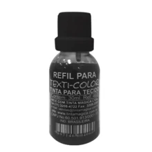 Tinta para Tecido - 30 ml - Preto - Visão 2