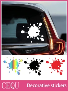 Water Droplet Car Sticker Funny Car Scratch Cover Car Body Sticker Paint Stain Personalized Creative Car Rear Window Waterproof Sticker