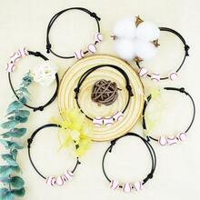 Set de 12 pulseras ajustables con temática de balones deportivos, como fútbol, baloncesto, béisbol, para fiestas y regalos de cumpleaños - Multicolor - Ver 4