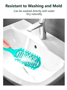 Portable Curly Hair Styling Brush – Nylon Bristles, Detangling & Volumizing Comb For All Hair Types