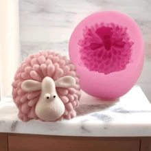 1 件手工硅胶模具，适用于肥皂、香薰、石膏、蜡烛、树脂工艺，适合 DIY 手工制作 - 粉色 - 查看 20