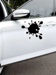 Water Droplet Car Sticker Funny Car Scratch Cover Car Body Sticker Paint Stain Personalized Creative Car Rear Window Waterproof Sticker