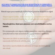 Scapular Medal Saint Benedict In Stainless Steel Men's Chain Necklace 70cm Gold Plated - Antique Silver - View 4