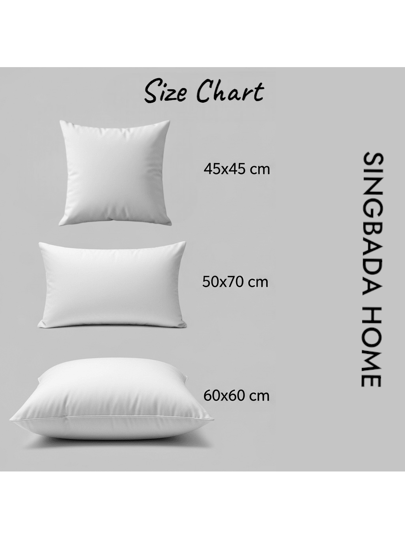 Inner Kussen 45x45cm 100% Katoenen 400gr Pc Polyester Fiber Filling, In Size That Fit Our Products. view 3