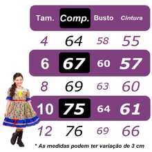 Children's Red Country Arraiá June Party Dress With Heart Design - 紅色 - 查看 7