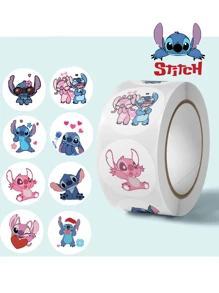 Disney 500PCS Kawaii Cartoon Party Decoration Diy Roll Stickers Skateboard Laptop Luggage Skateboard Phone Gift Phone Cute Sticker Anime Seal Label Decorative Cartoon Party Candy Stickers Rolls Stickers Toys Stitch Birthday Party Decorations Stitch Birthday Supplies Stitch Birthday Party Decorations Stitch Birthday Supplies