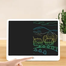 1 pieza Tableta de escritura LCD de 13/16 pulgadas, Pizarra de garabatos para niños, Tablero de dibujo LCD de pantalla grande