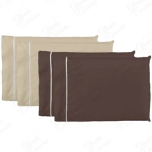 4 Pillowcases Pecal Flex- FP - Persimmon-tobacco - View 1